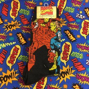Marvel Comics Crew Socks 2 Pair